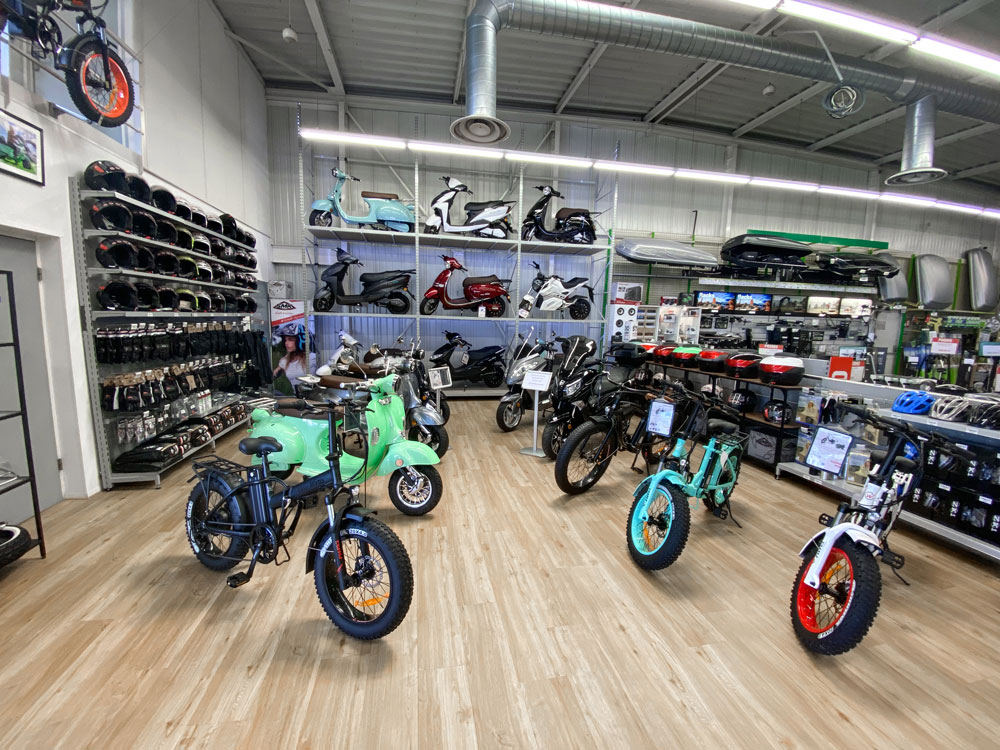 EasyWatts ouvre un showroom à côté de la Suisse EASYWATTS MOTORCYCLES
